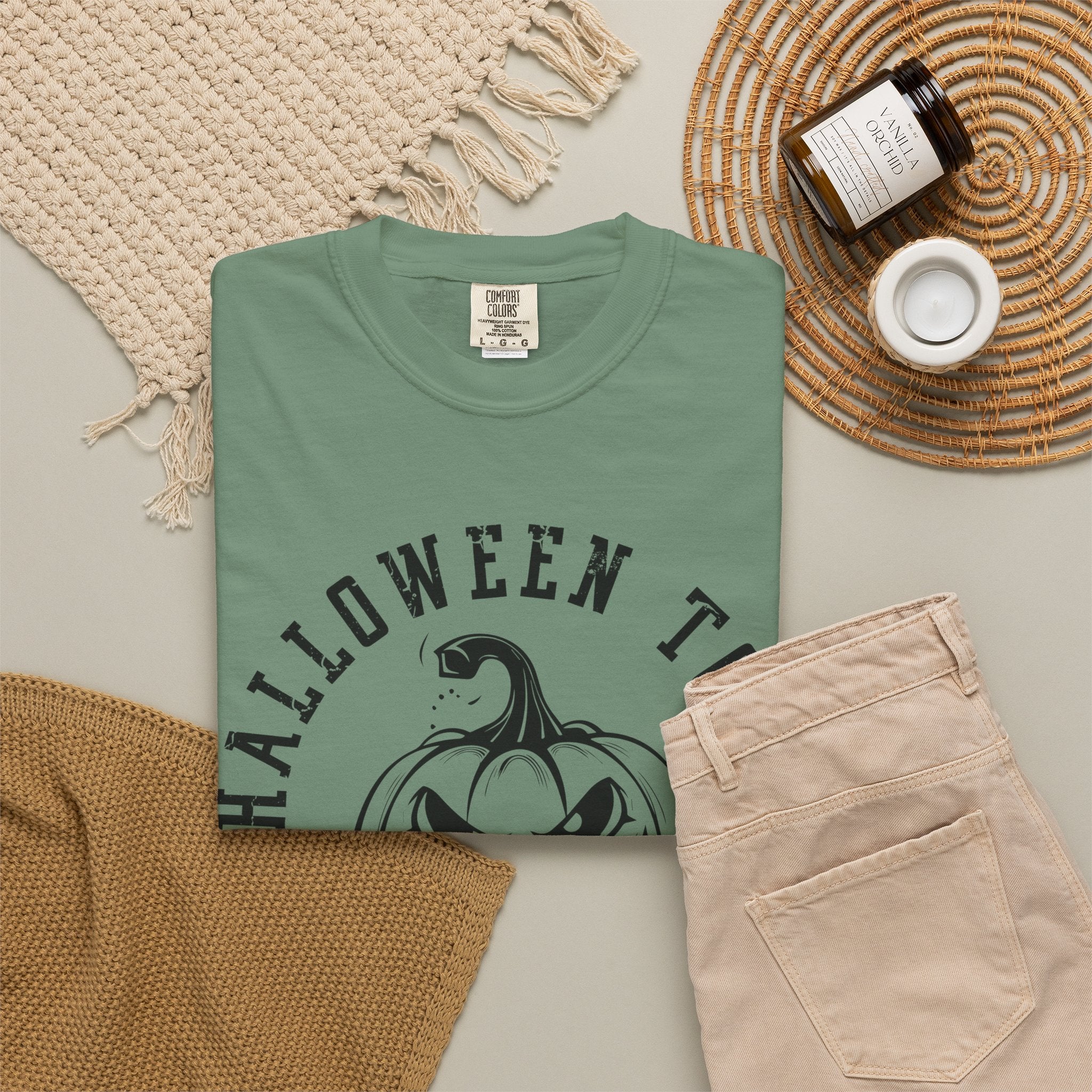 Halloween Town Pumpkin T-Shirt — "Where Being Normal Is Vastly Overrated"