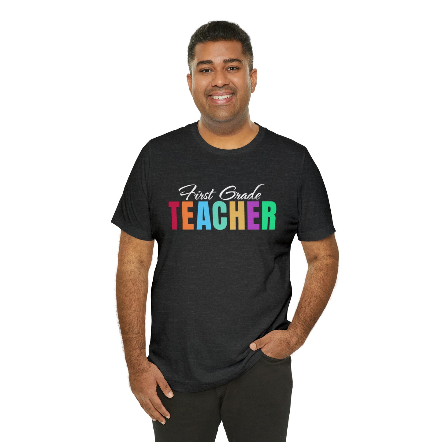 First grade teacher shirt Custom Elementary School Teacher Tshirt unique Personalized Gift for Educators and Classroom Assistant teacher tee