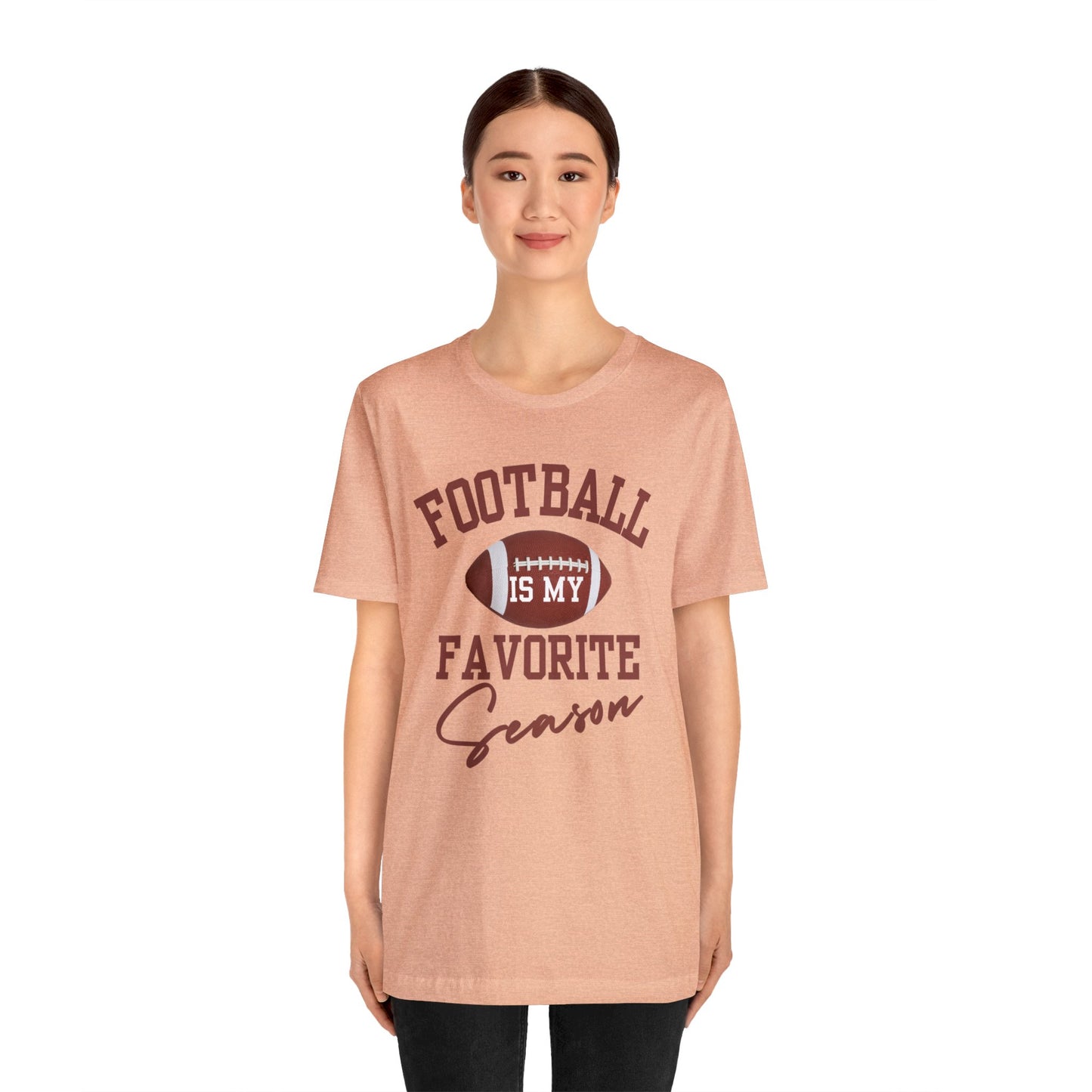 Football Is My Favorite Season T-Shirt, Unisex Football Game Day Shirt, Sunday Game Football Season Tshirt, Shirt Gift for Football Lover - Teez Closet