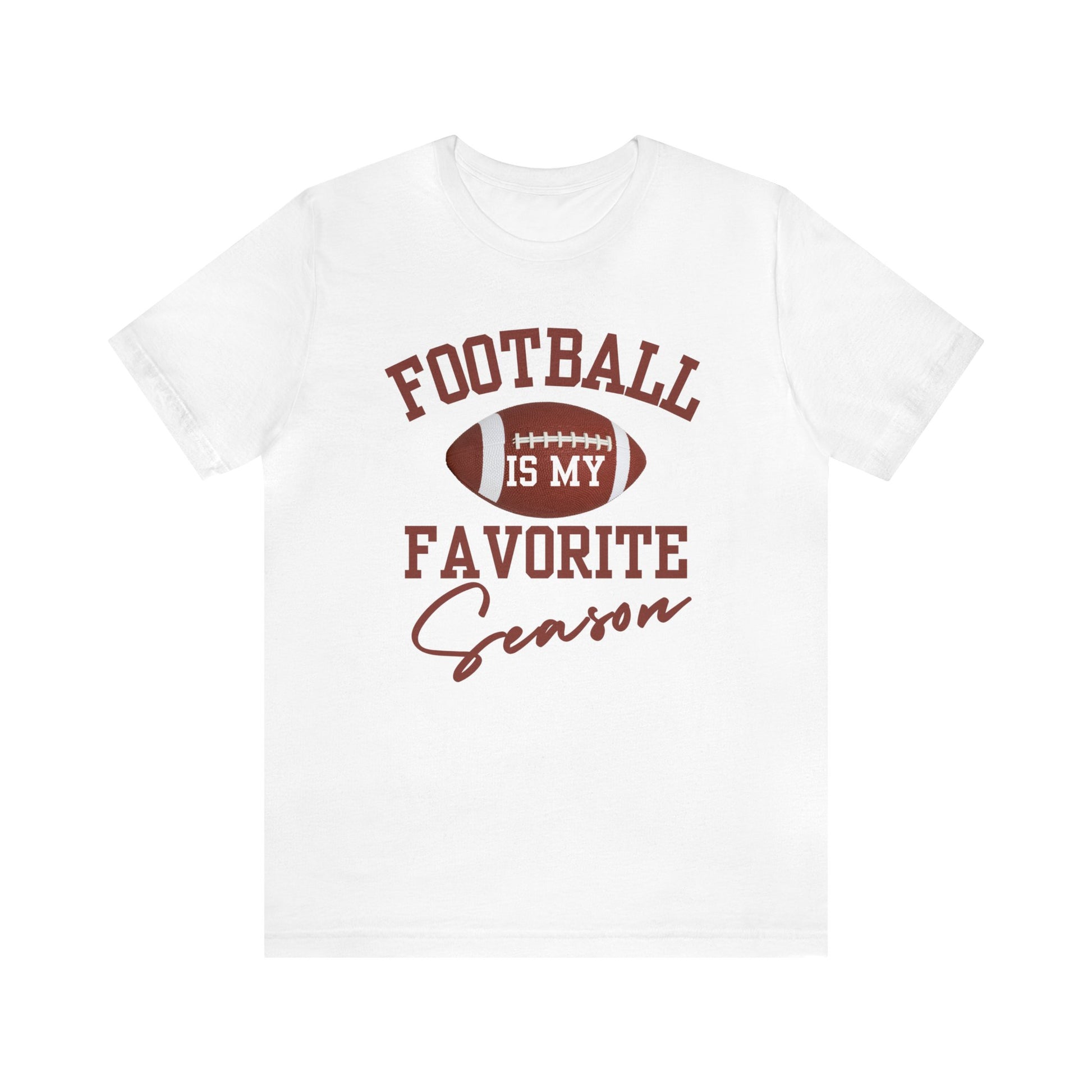 Football Is My Favorite Season T-Shirt, Unisex Football Game Day Shirt, Sunday Game Football Season Tshirt, Shirt Gift for Football Lover - Teez Closet