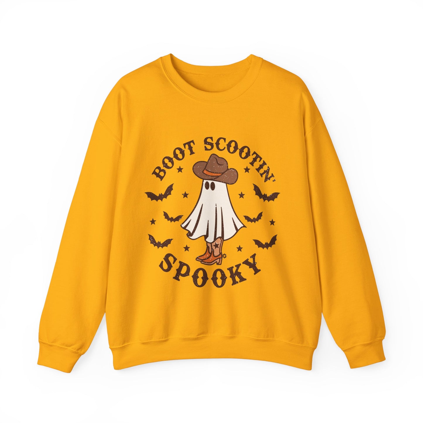 Boot Scootin' Spooky Retro Halloween Sweatshirt