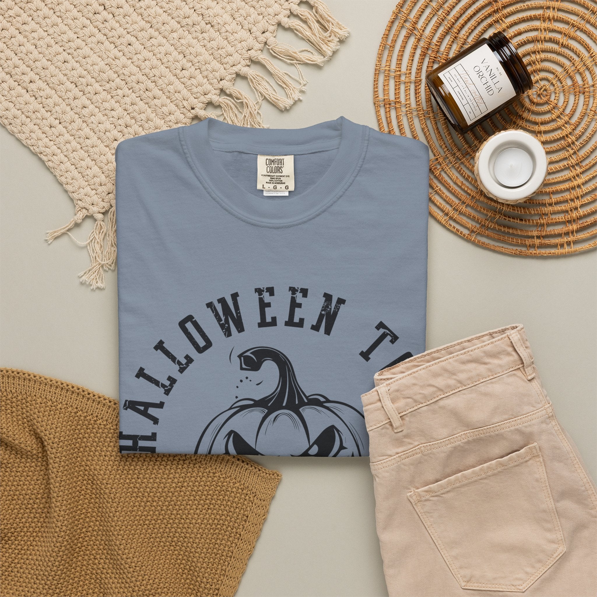 Halloween Town Pumpkin T-Shirt — "Where Being Normal Is Vastly Overrated"