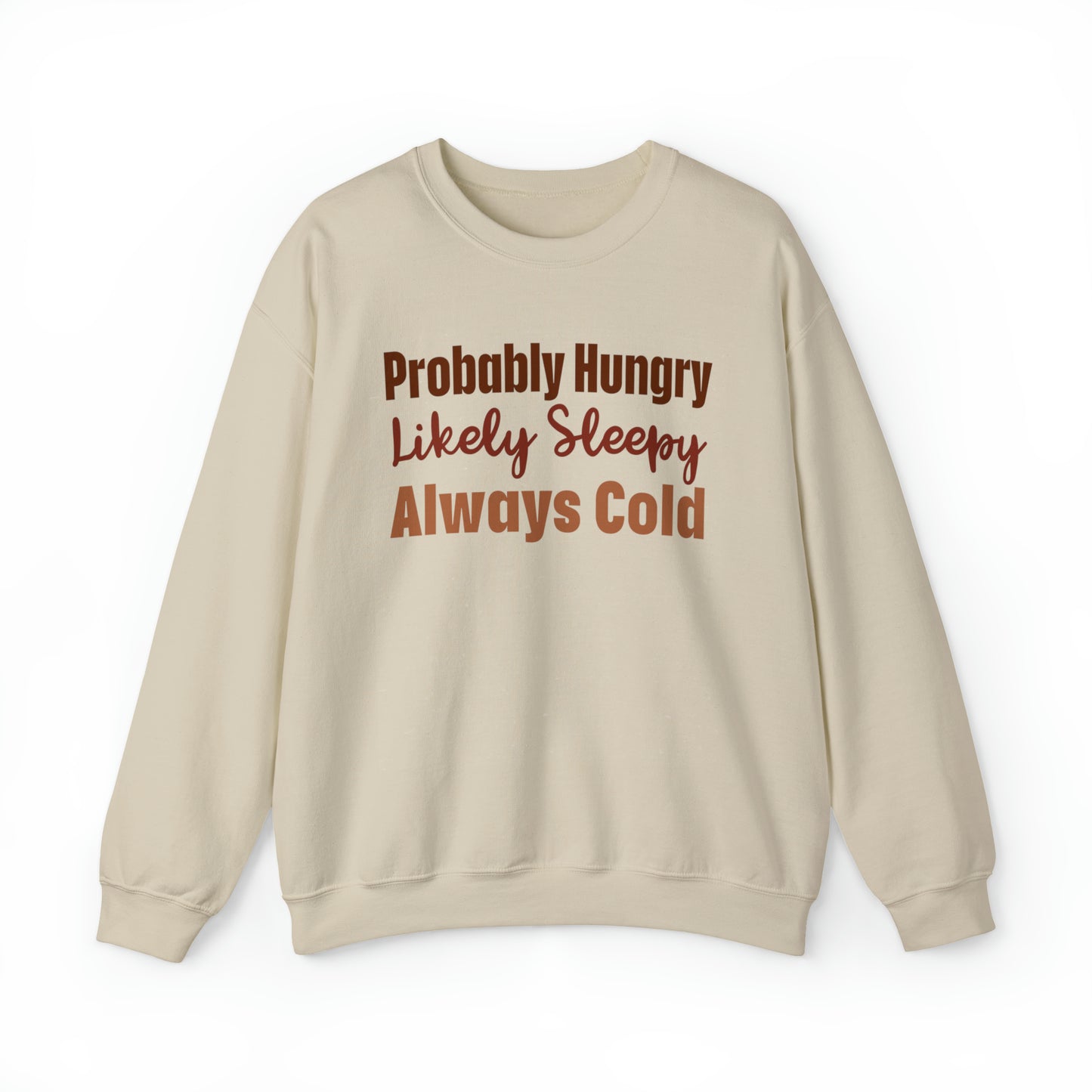 Funny Fall Sweatshirt Women, Cozy Autumn Sweater, Always Cold Sweatshirt, Cozy season Fall Vibes T-Shirt, Cute Shirt Gift Idea For Coworker - Teez Closet