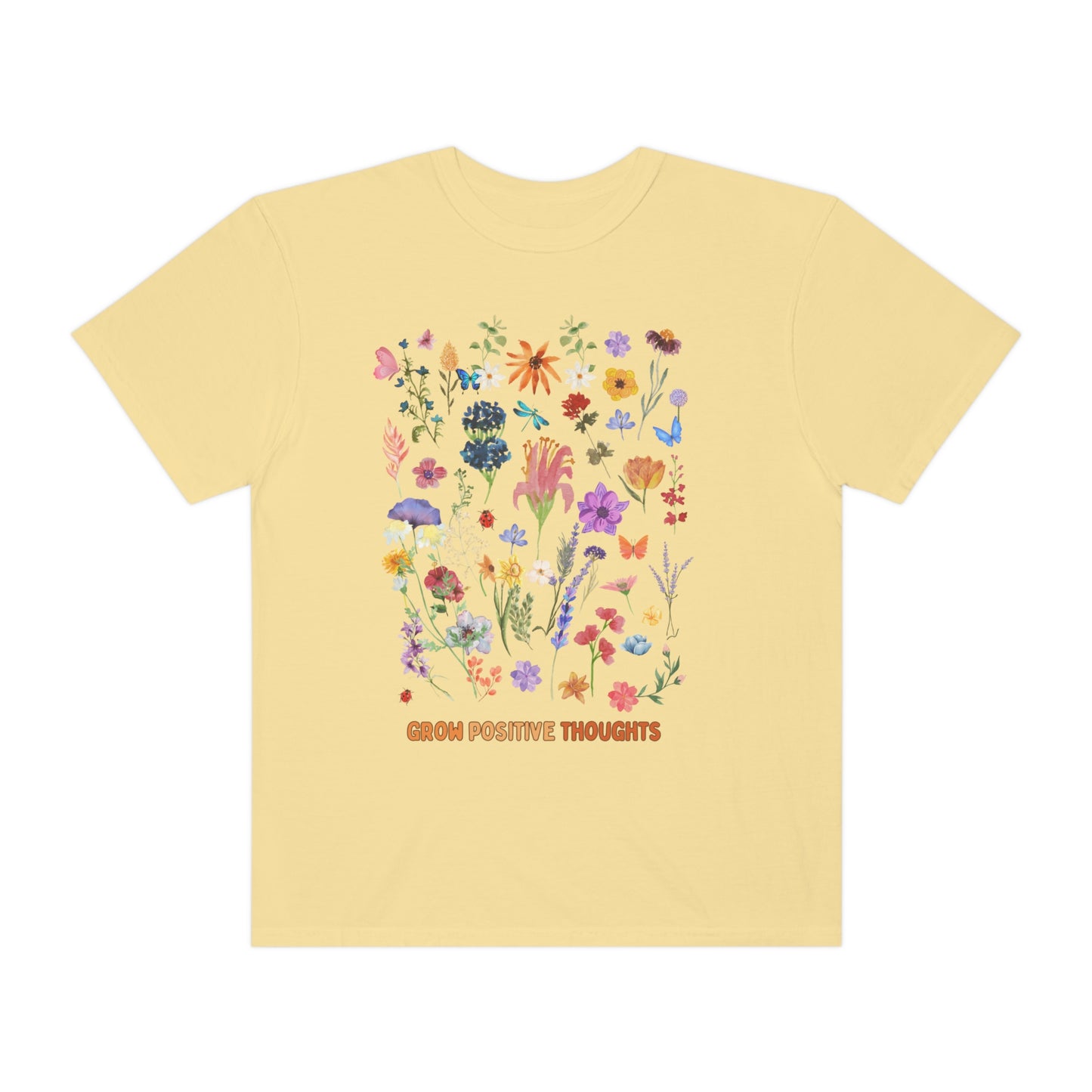 Wild flower shirt Boho wildflowers shirt Nature Shirt Botanical Shirt Garden Lover trending shirt gift for her grow positive shirt - Teez Closet