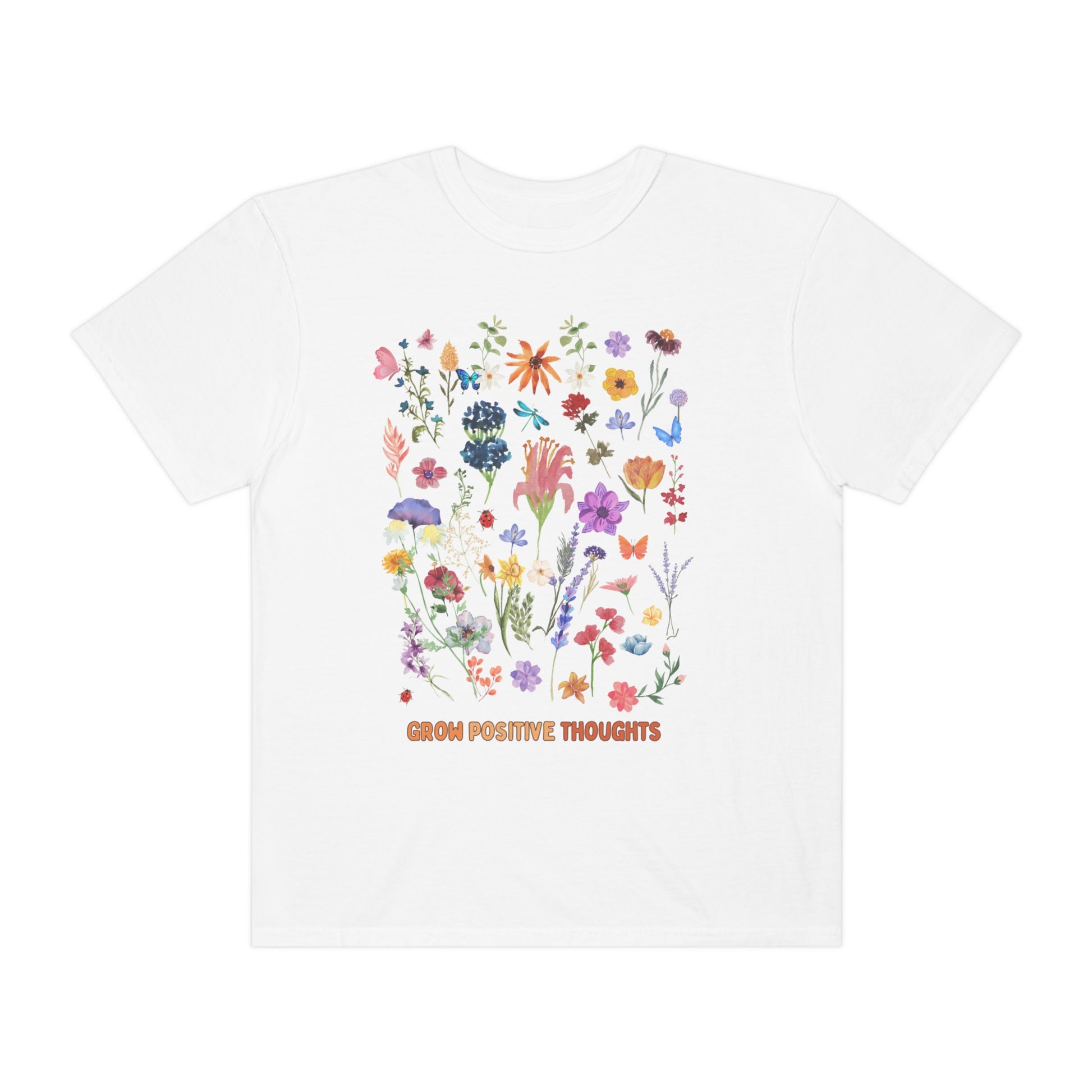 Wild flower shirt Boho wildflowers shirt Nature Shirt Botanical Shirt Garden Lover trending shirt gift for her grow positive shirt - Teez Closet