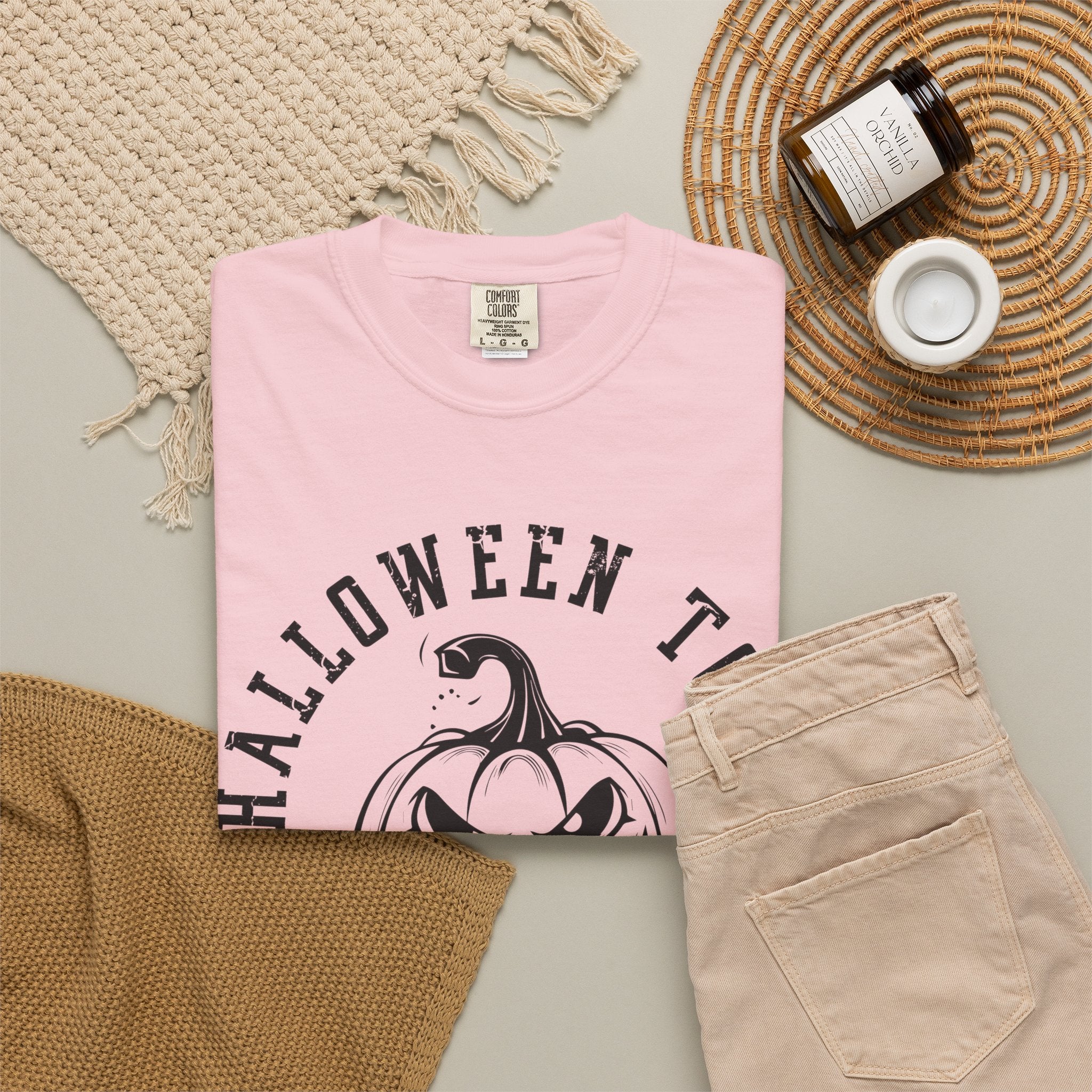 Halloween Town Pumpkin T-Shirt — "Where Being Normal Is Vastly Overrated"