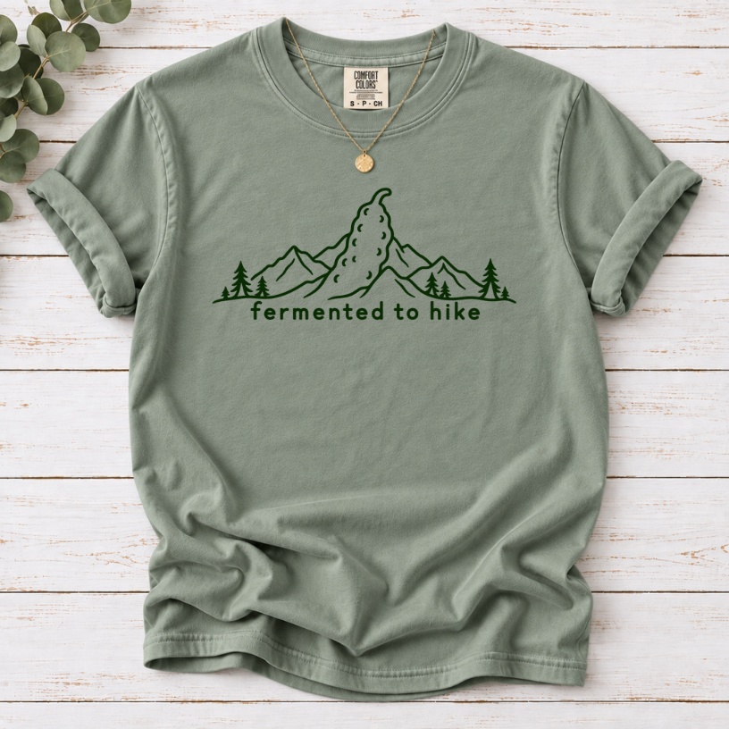 Fermented to Hike Pickle T-Shirt – Minimalist Hiking Tee