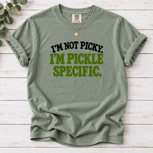 'm Not Picky I'm Pickle Specific T-Shirt – Funny Pickle Lover Tee