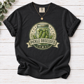 Pickle Obsessed T-Shirt — Vintage Jar Graphic Tee for Pickle Lovers