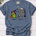 Halloween Pickle Shirt | Funny Skeleton Pickle T-Shirt