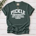 Pickle University Shirt | Dept. of Brine Studies Funny Collegiate Tee