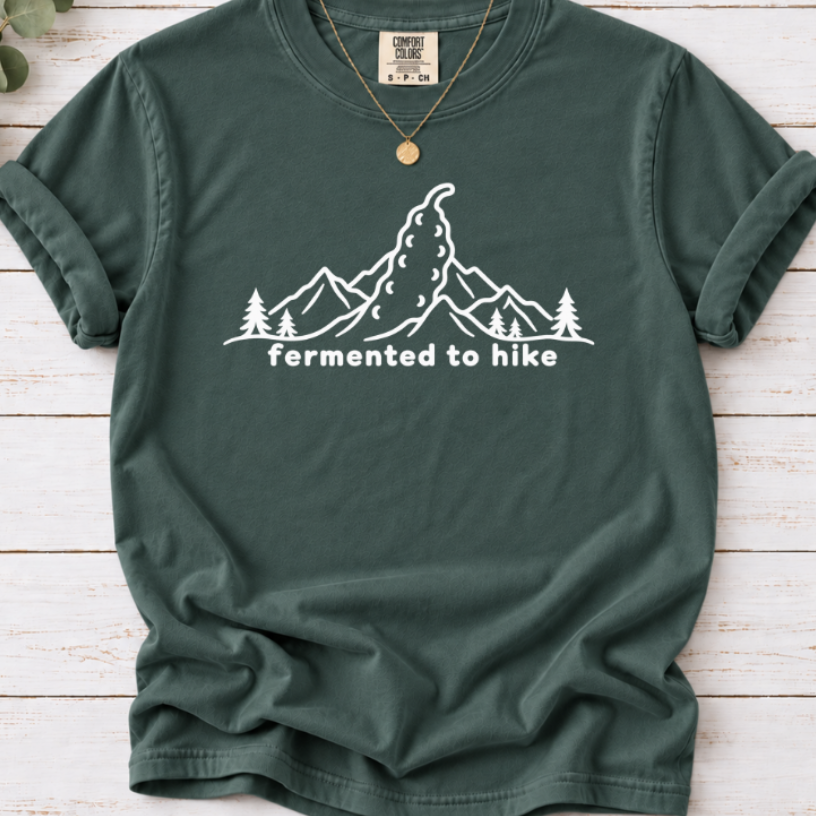 Fermented to Hike Pickle T-Shirt – Minimalist Hiking Tee