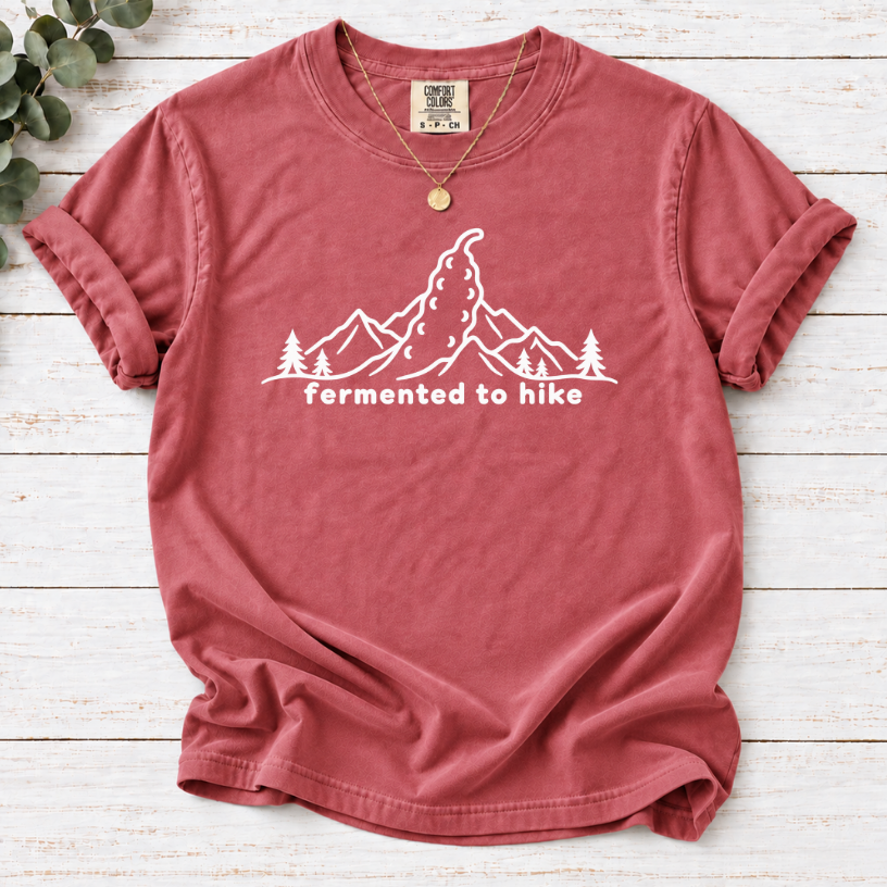 Fermented to Hike Pickle T-Shirt – Minimalist Hiking Tee