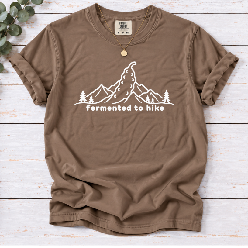 Fermented to Hike Pickle T-Shirt – Minimalist Hiking Tee