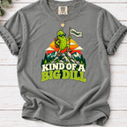 Kind of a Big Dill Hiking T-Shirt – Funny Pickle Adventure Tee