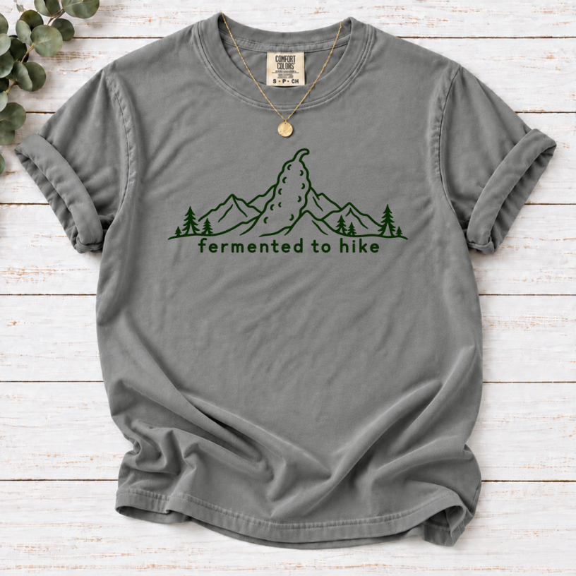 Fermented to Hike Pickle T-Shirt – Minimalist Hiking Tee