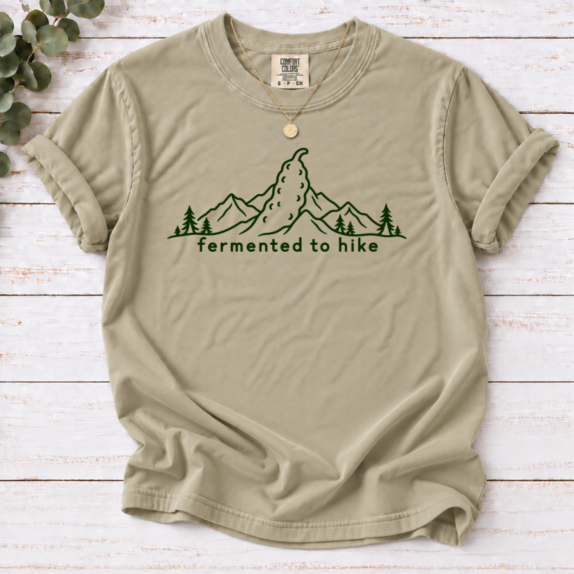 Fermented to Hike Pickle T-Shirt – Minimalist Hiking Tee