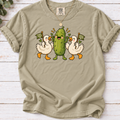 Team Pickle Graphic T-Shirt | Cute Pickle Mascot & Duck Fan Club Tee