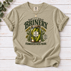 The Brinery – Fermented With Pride" Pickle Lover T-Shirt | Vintage Mason Jar Graphic Tee