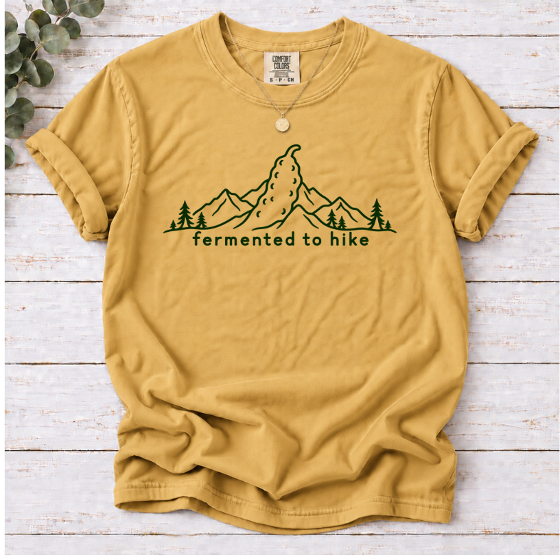 Fermented to Hike Pickle T-Shirt – Minimalist Hiking Tee