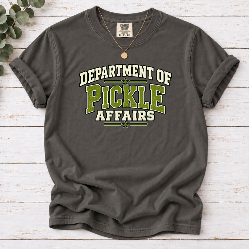 Department of Pickle Affairs Graphic Tee