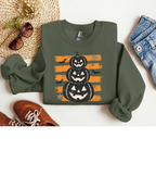 Halloween Jack-o'-Lantern Stack Sweatshirt