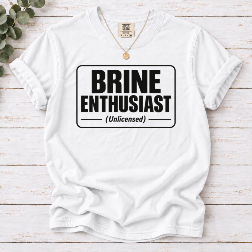 Brine Enthusiast Unlicensed Pickle Lover T-Shirt