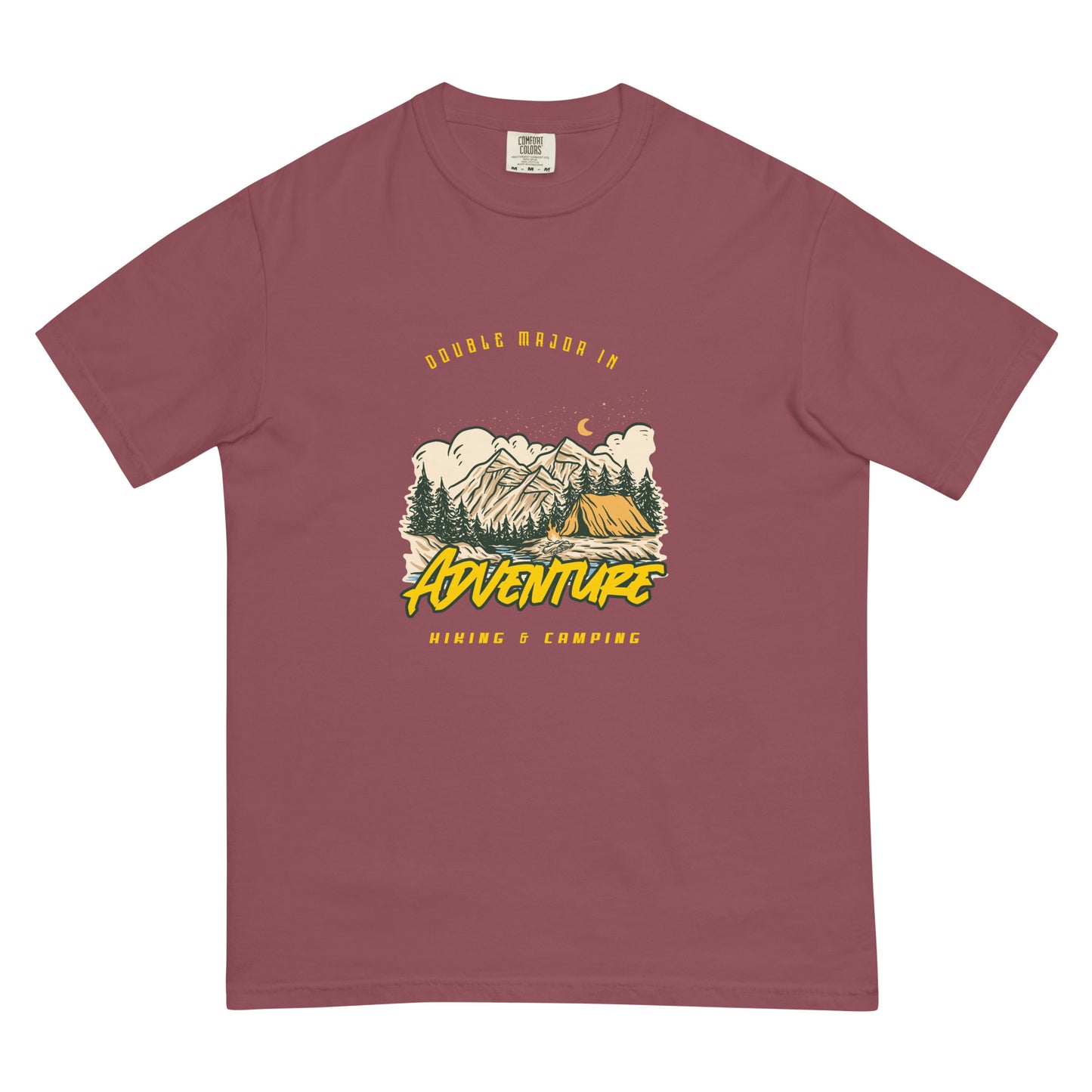 Men’s garment-dyed adventure t-shirt - Teez Closet